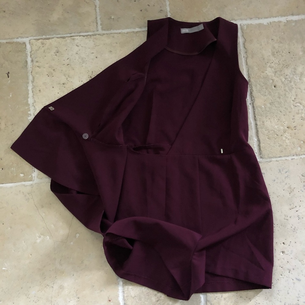 ASOS Romper Wine Wrap - Picture 6 of 6